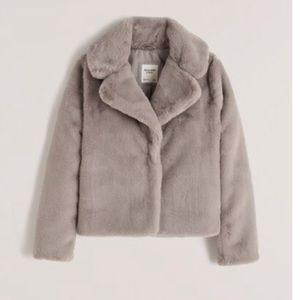 Abercrombie & Fitch | Faux Fur Jacket / Coat